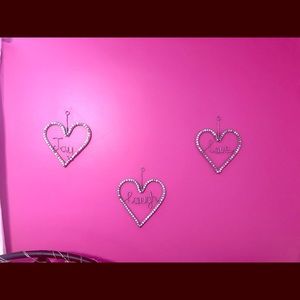 3 Silver Wall Decor Pieces